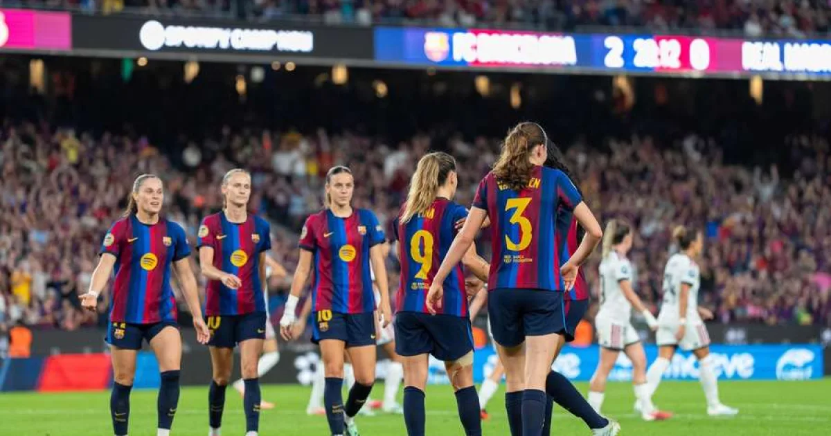 Echipa feminină a Barcelonei suferă prima înfrângere după 350 de zile