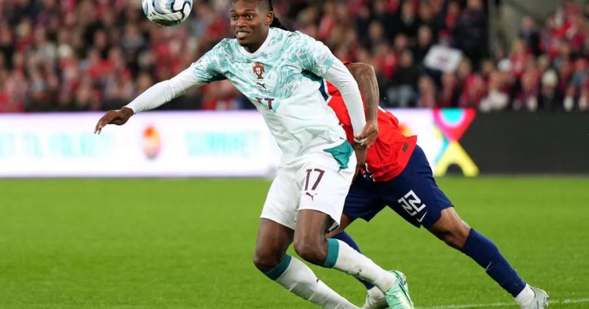 Rafael Leão îmbracă numărul 7 pentru Portugalia în confruntarea cu Danemarca